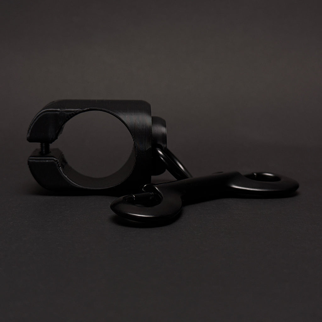 Adjustable anchor point for bondage pipe hardware