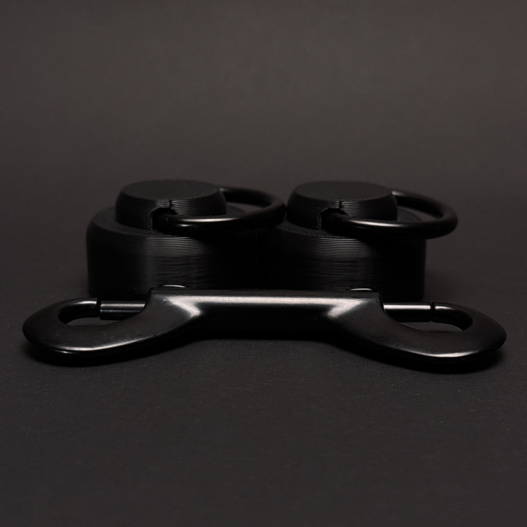 Snap hook bondage connector set